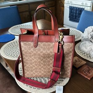 Coach Truffle Rust Handbag